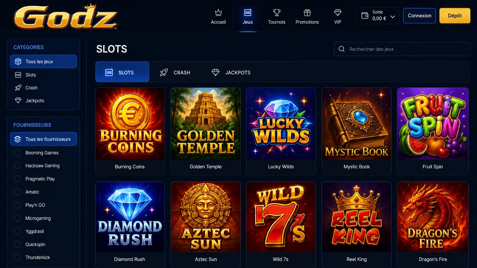 Casino hors ARJEL jeux et logiciels studios internationaux