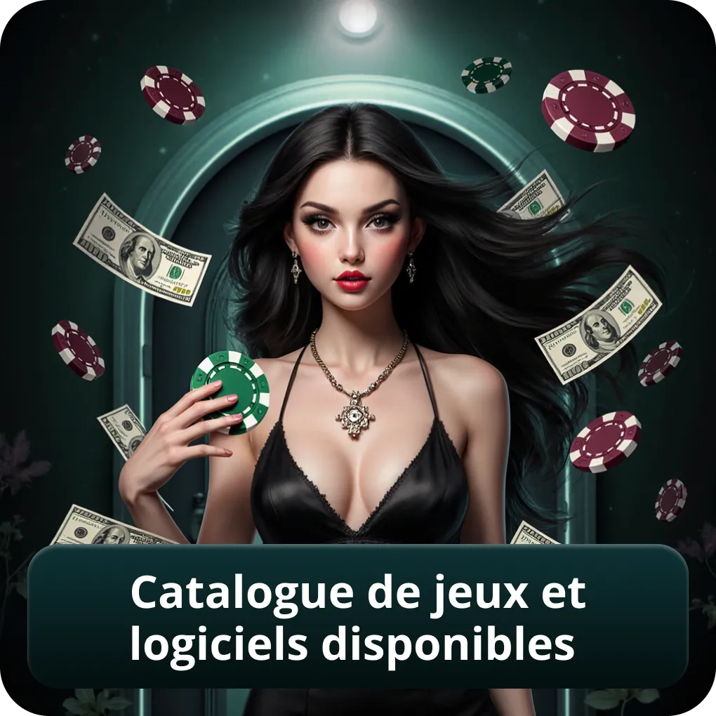 Catalogue de jeux et logiciels disponibles
